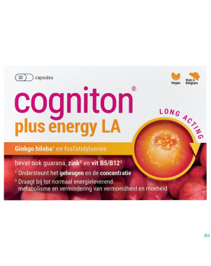 Cogniton plus energy la    caps 30