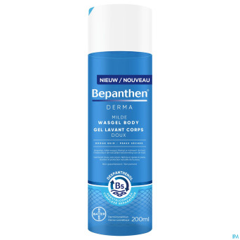 Bepanthen derma gel lavant corps doux fl 200ml