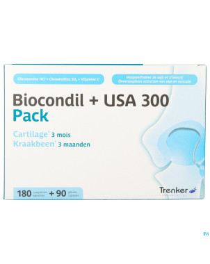 Biocondil usa 300    comp pell 180 + caps 90 nf