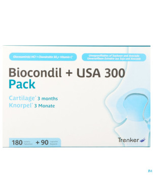 Biocondil usa 300    comp pell 180 + caps 90 nf