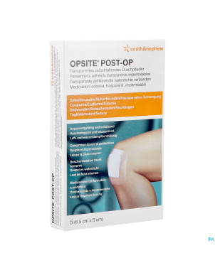 Opsite post op pi pharma 6,5x5cm  5 pip