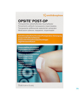 Opsite post op pi pharma 6,5x5cm  5 pip