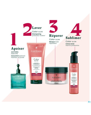 Furterer color glow masque eclat reparateur 200ml