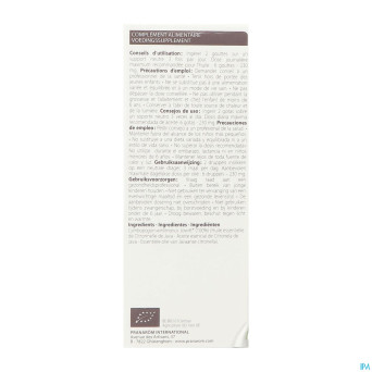 Pranarom he aerienne citronnelle java bio 30ml