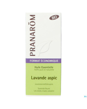Pranarom he lavande aspic sommite fleurie bio 30ml