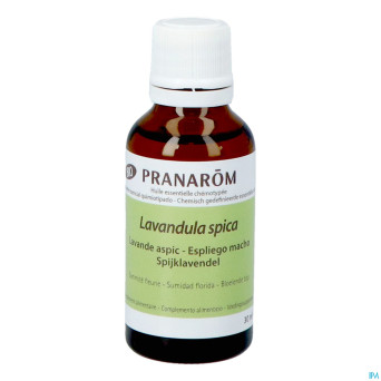 Pranarom he lavande aspic sommite fleurie bio 30ml