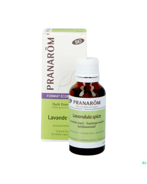 Pranarom he lavande aspic sommite fleurie bio 30ml