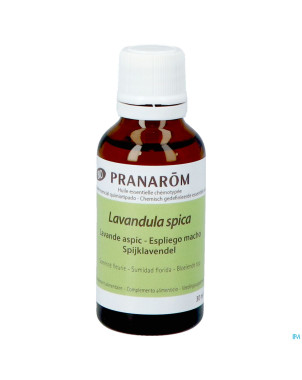 Pranarom he lavande aspic sommite fleurie bio 30ml