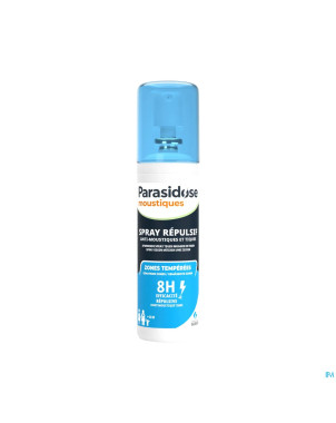 Parasidose spray repulsif a/moustiques&tiques100ml