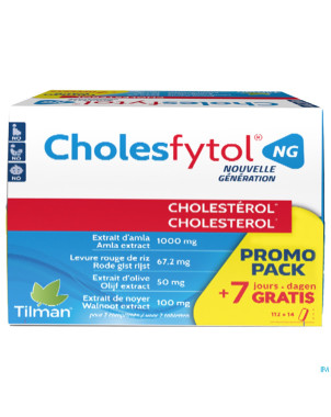 Cholesfytol ng    comp 112 + 14 comp promo pack