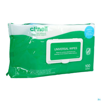 Clinell universal lingettes epaise    100