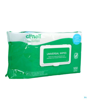 Clinell universal lingettes epaise    100