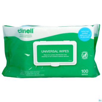 Clinell universal lingettes epaise    100