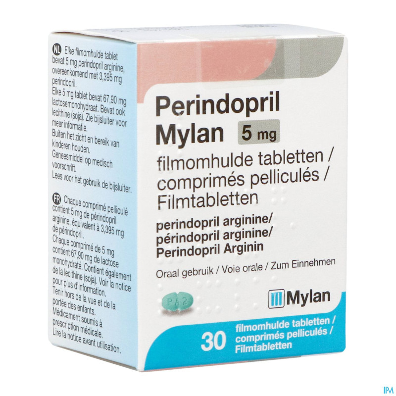 Perindopril viatris 5mg comp pell 30