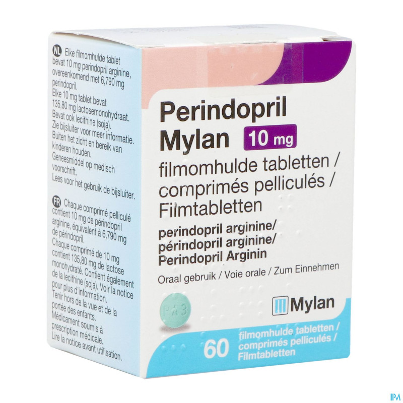 Perindopril viatris 10mg comp pell 60