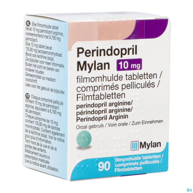 Perindopril viatris 10mg comp pell 90