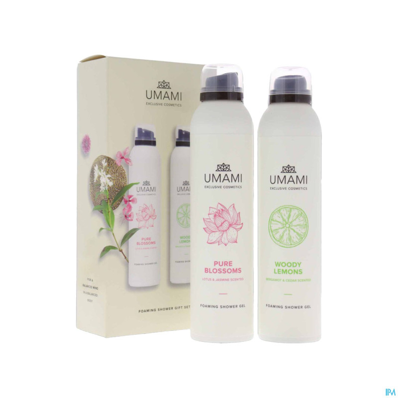 Umami duo pure blossoms&woody lemons    2x200ml