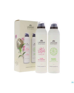 Umami duo pure blossoms&woody lemons    2x200ml