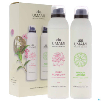 Umami duo pure blossoms&woody lemons    2x200ml