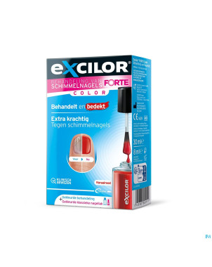 Excilor forte color red mycose ongle 30ml+ vao 8ml