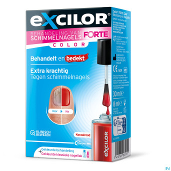 Excilor forte color red mycose ongle 30ml+ vao 8ml