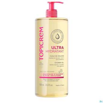Topicrem ultra hydratante huile douche    1l
