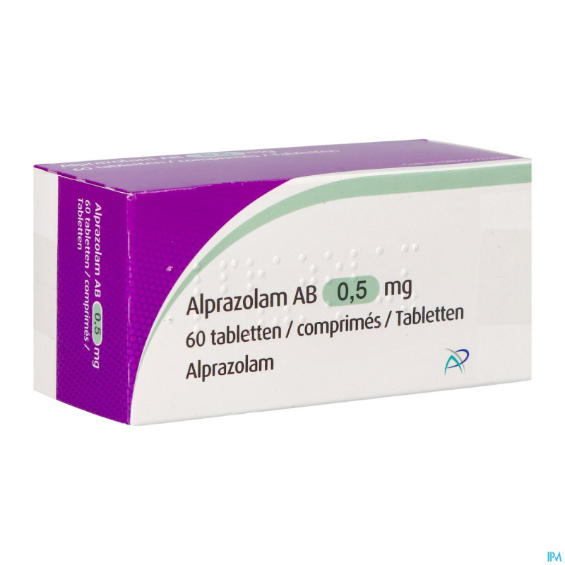 Alprazolam ab    comp 60x0,5mg