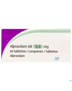 Alprazolam ab    comp 60x0,5mg