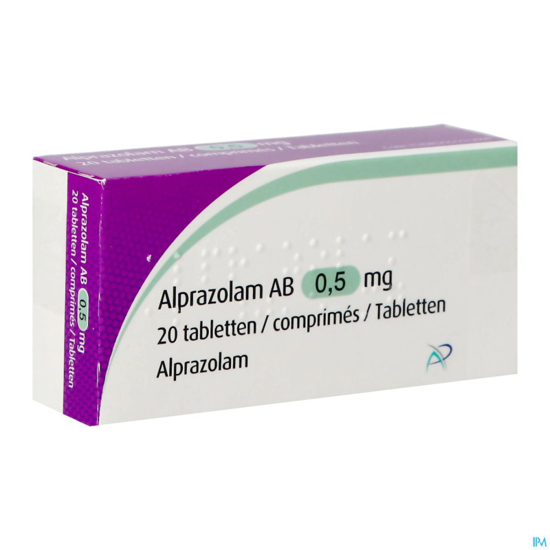 Alprazolam ab    comp 20x0,5mg