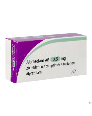 Alprazolam ab    comp 20x0,5mg