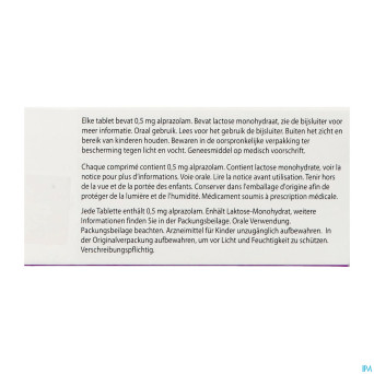Alprazolam ab    comp 20x0,5mg