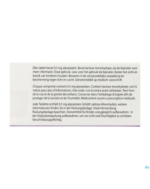 Alprazolam ab    comp 20x0,5mg