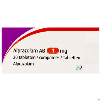 Alprazolam ab    comp 20x1mg