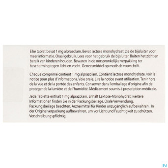 Alprazolam ab    comp 20x1mg