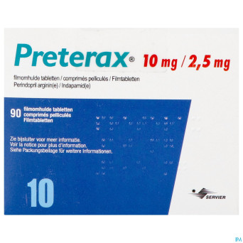 Preterax 10mg/2,5mg abacus    comp pell 90