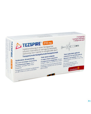 Tezspire 210mg sol inj ser preremplie    fl 1,91ml