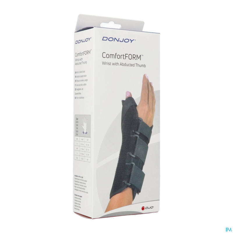 Donjoy comfortform plus poignet gauche s