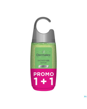 Dermalex shower gel detox 1+1 250ml