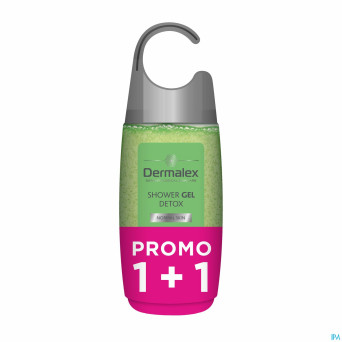 Dermalex shower gel detox 1+1 250ml