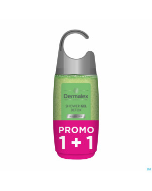 Dermalex shower gel detox 1+1 250ml