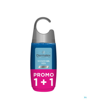 Dermalex shower gel men 1+1   250ml