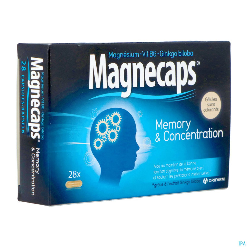 Magnecaps memory & concentration    caps 28 nf