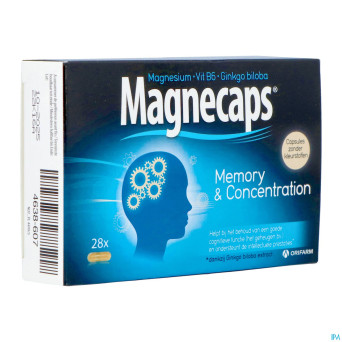 Magnecaps memory & concentration    caps 28 nf