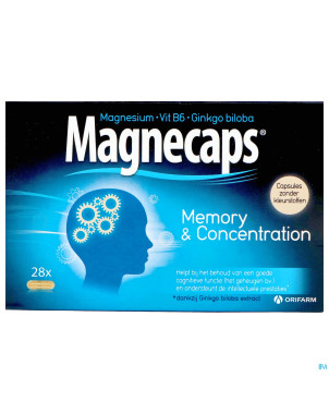 Magnecaps memory & concentration    caps 28 nf