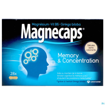 Magnecaps memory & concentration    caps 28 nf
