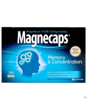 Magnecaps memory & concentration    caps 28 nf
