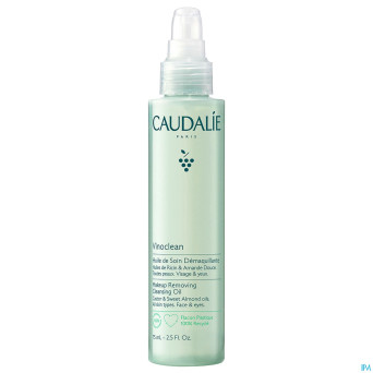 Caudalie vinoclean huile soin demaquillante   75ml