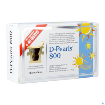 D-pearls 800    caps 160 + caps 40 promo