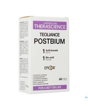 Teoliance postbium  caps 60 phy451b