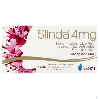 Slinda 4mg    comp pell 13x28